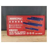 SEDY SDY-85020 12-Piece Magnetic Socket Organizer Set - Brand New