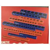 SEDY SDY-85020 12-Piece Magnetic Socket Organizer Set - Brand New