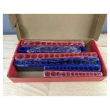 SEDY SDY-85020 12-Piece Magnetic Socket Organizer Set - Brand New