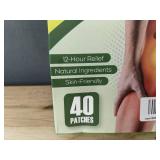 80 Aleve Liquid Gel Capsules & 40 Knee Pain Relief Patches - Brand New