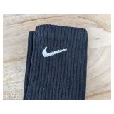 Nike Black Crew Socks, 6 Total - New