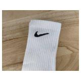 Nike White Crew Socks, 6 Total - New