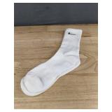 Nike White Crew Socks, 6 Total - New