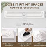 Stone Drying Mat 23.62in x 3.93in White - Brand New