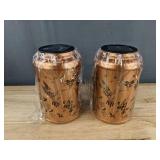 2 Gr8Gardens Solar Lanterns - Brand New