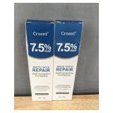 Oralhoe Soft Denture Reline Kit, 4 Professional Comfort Guards, & Croent White Tooth Repair 120 g - Brand New