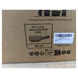 4 Le Tauci French Onion Soup Bowls 15 oz - Brand New