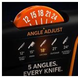 Orange Ninja Adjustable Knife Sharpener - 5 Angles - Brand New