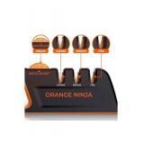 Orange Ninja Adjustable Knife Sharpener - 5 Angles - Brand New