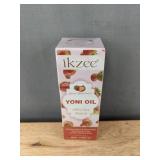 ikzee Yoni Oil Strawberry 60ml (2.02 oz) & Nipple Cover Silicone & 18 Panty Liners - Brand New