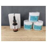 90 Woof N Purrr Glucosamine Pills for Dogs & 300 Pet Eye Wipes - Brand New