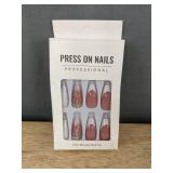 Beetles 6 Gel Nail Polish Set & Press On Nails - Brand New