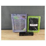 Lazy Girls Cluster Lashes & Kmilro Fluffy Lash Clusters & Younique Quadra Mascara - Brand New
