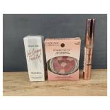 HelloKiss Foundation - PF Powder Palette Blush (Blushing Rose) - Revolution Eye Bright Concealer - Brand New