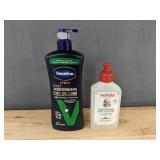 Vaseline Men Fast Absorbing Lotion 20.3 oz & Thayers pH Balancing Daily Cleanser 8 oz - Brand New