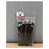 5 Kit.sch Scrunchies & 2pc HD Wig Cap & 16 inch Wig Hair & Hair Brush - Brand New