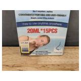 15 Purax Disposable Sinus Rinse 20ML - Brand New