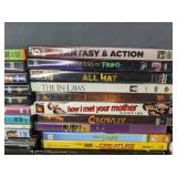 109 DVD Movie Collection - The Last Samurai, Night at the Museum, You, Me and Dupree, The Office, Juno *C