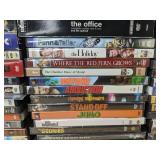 109 DVD Movie Collection - The Last Samurai, Night at the Museum, You, Me and Dupree, The Office, Juno *C
