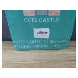 Cute Castle Pregnancy Pillow Gray - Brand New