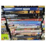 139 DVD Movie Collection - Coach Carter, Spaceballs, IT, Family Guy, Boiler Room, Mystic River, Finding Nemo *C