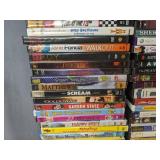 164 DVD Movie Collection - The Omen, The Color Purple, Scream, Walk It Off in 30 Days, Shrek 2, Valentine