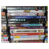 164 DVD Movie Collection - The Omen, The Color Purple, Scream, Walk It Off in 30 Days, Shrek 2, Valentine