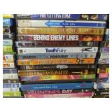 164 DVD Movie Collection - The Omen, The Color Purple, Scream, Walk It Off in 30 Days, Shrek 2, Valentine