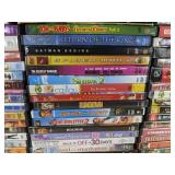164 DVD Movie Collection - The Omen, The Color Purple, Scream, Walk It Off in 30 Days, Shrek 2, Valentine