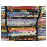 164 DVD Movie Collection - The Omen, The Color Purple, Scream, Walk It Off in 30 Days, Shrek 2, Valentine