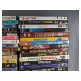 164 DVD Movie Collection - The Omen, The Color Purple, Scream, Walk It Off in 30 Days, Shrek 2, Valentine