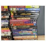 164 DVD Movie Collection - The Omen, The Color Purple, Scream, Walk It Off in 30 Days, Shrek 2, Valentine