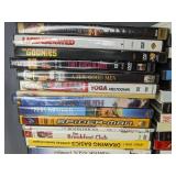 122 DVD Movie Collection - Forrest Gump, Spider-Man 2, The Breakfast Club, Downton Abbey, Gilmore Girls, The Big Bang Theory *C