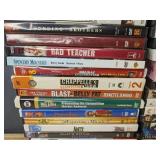 122 DVD Movie Collection - Forrest Gump, Spider-Man 2, The Breakfast Club, Downton Abbey, Gilmore Girls, The Big Bang Theory *C
