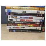 122 DVD Movie Collection - Forrest Gump, Spider-Man 2, The Breakfast Club, Downton Abbey, Gilmore Girls, The Big Bang Theory *C