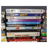 122 DVD Movie Collection - Forrest Gump, Spider-Man 2, The Breakfast Club, Downton Abbey, Gilmore Girls, The Big Bang Theory *C