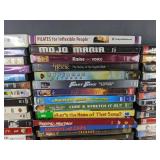 122 DVD Movie Collection - Forrest Gump, Spider-Man 2, The Breakfast Club, Downton Abbey, Gilmore Girls, The Big Bang Theory *C