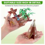 Native American Diorama Figures & Accessories Set - Brand New