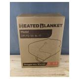 DPLPQ-SD-BL-FF Electric Heated Blanket - White - Brand New