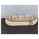 2 Rad Dad Bottle Openers, Shot Glass Canoe, Bar Spill Mat - Brand New