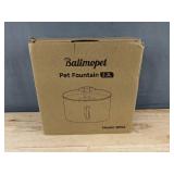 Balimopet BP02 Pet Fountain 74oz Stainless Steel Water Dispenser - Brand New