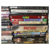 132 DVD Movie Collection - Sopranos, Ghostbusters, High School Musical 2, Despicable Me, The Sound of Music, Shrek *C