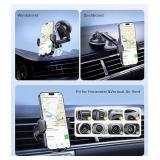 Korhxia Car Phone Holder Mount - 360° Rotation & Upgraded Suction Cup - Brand New
