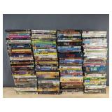 141 DVD Movie Collection - Top Gun, Twilight, 21, Star Wars, Hot Tub Time Machine, Jurassic Park, Sixteen Candles *C