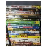 141 DVD Movie Collection - Top Gun, Twilight, 21, Star Wars, Hot Tub Time Machine, Jurassic Park, Sixteen Candles *C