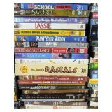 141 DVD Movie Collection - Top Gun, Twilight, 21, Star Wars, Hot Tub Time Machine, Jurassic Park, Sixteen Candles *C