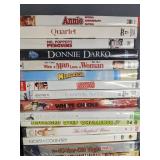 141 DVD Movie Collection - Top Gun, Twilight, 21, Star Wars, Hot Tub Time Machine, Jurassic Park, Sixteen Candles *C