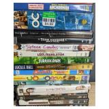 141 DVD Movie Collection - Top Gun, Twilight, 21, Star Wars, Hot Tub Time Machine, Jurassic Park, Sixteen Candles *C