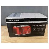 Roter Mond 4-Slice Toaster in Cream - $64.00 Retail - Brand New