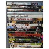 140 DVD Movie Collection - The Firm, Sopranos, Shrek, Sleepless in Seattle, Forrest Gump, Sopranos, Desperado, Georgia Rule *C